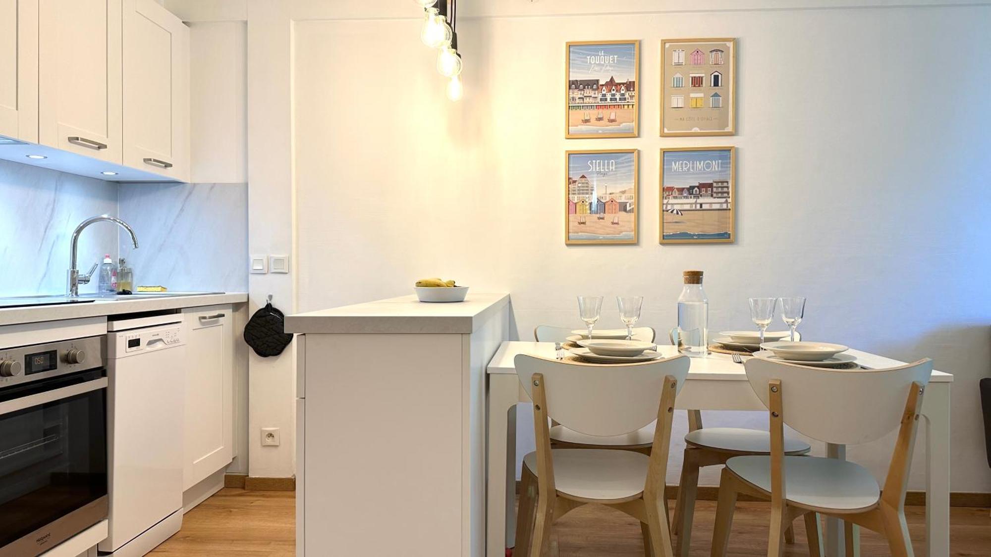 Le Touquet Appt 4 Pers-2 Chb-2 Sdb-Piscine-Linge Inclus-Literies Faites A L'Arrivee Inclus-Parking 아파트 외부 사진
